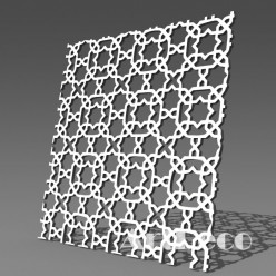 Резная 3D перегородка G2 Товарищ Сухов