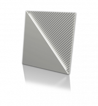 3d панель Artpole FIELDS LED platinum (нейтральный свет, мат)